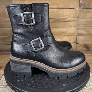 BOC Born Concept Monika Moto Zip Up Boots